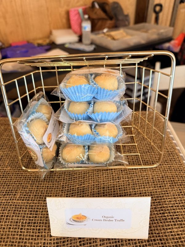 Organic Cream Brulee Truffle