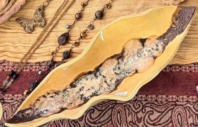 Leaf serving dish